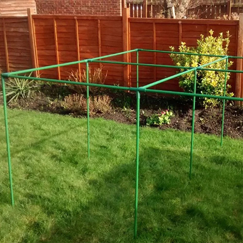 24” length Plant Stakes Gardening Pillar Plastic Coated Steel Pipe