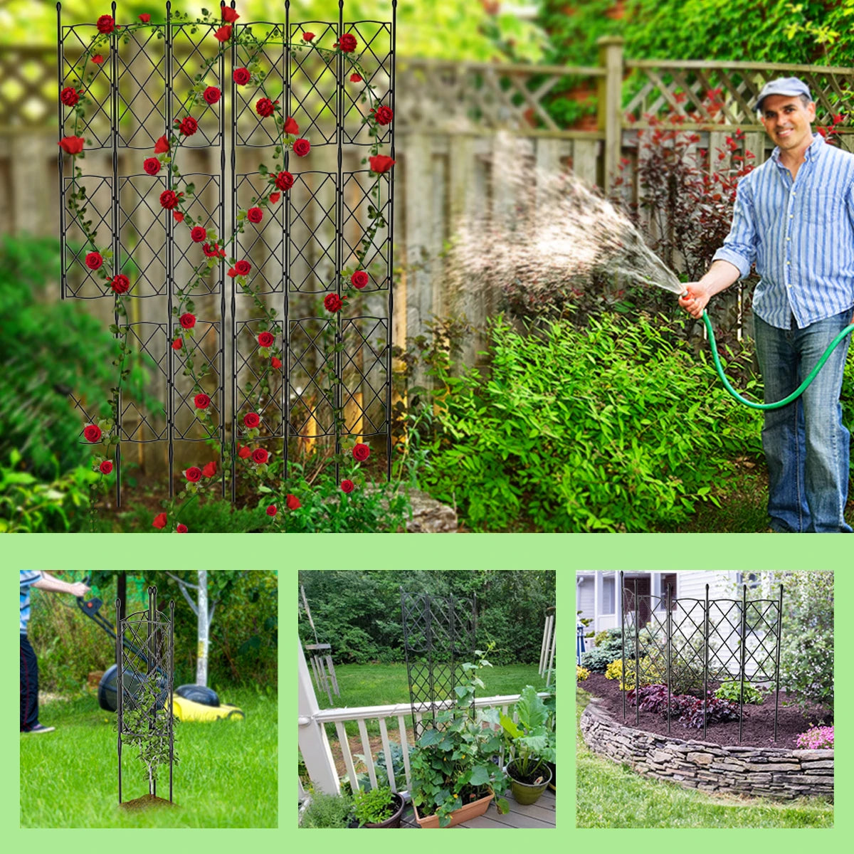Plant Trellis Frame for Climbing Garden Outdoor