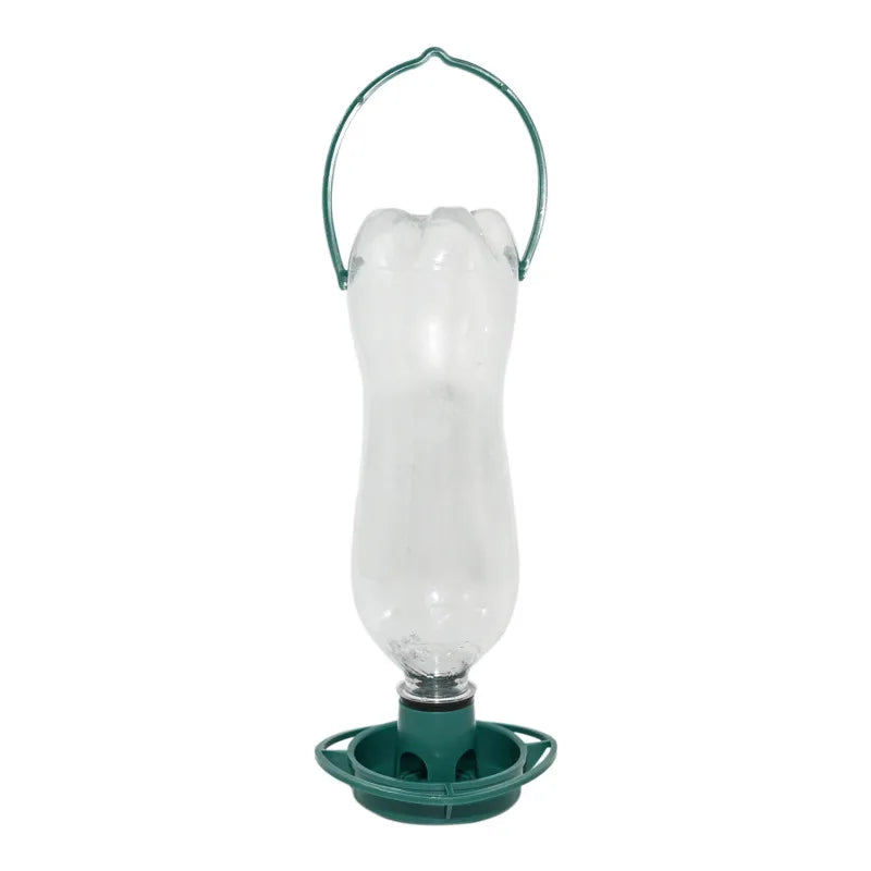 1Pcs Outdoor Bird Feeder Automatic Hanging Plastic Feed Bowl