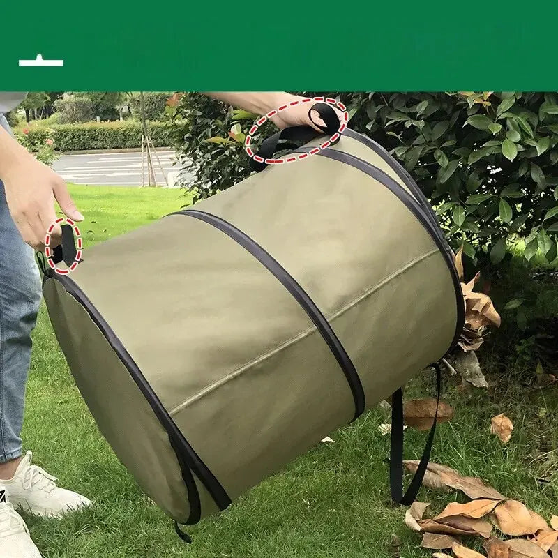 Cloth Leaf Litter Gardening Tools Outdoor Trash Can Yard Waste
