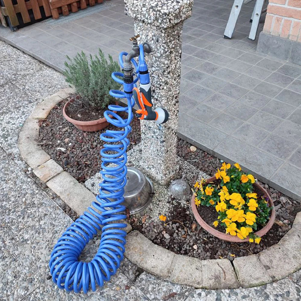 Garden 10m/15m EVA Spring Tube Magic Hose Expandable Garden Hose