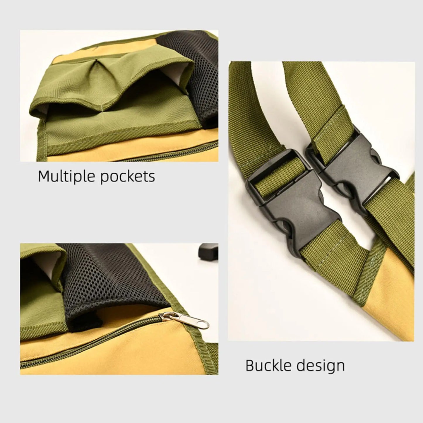 Garden Tool Pouch Waist Organizer Canvas