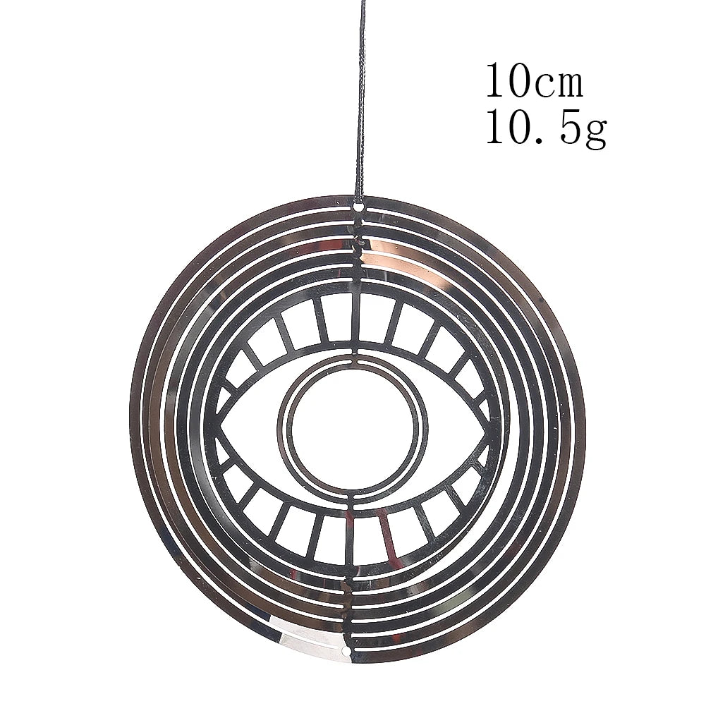 Turkish Devil Eye Wind Spinner Catcher