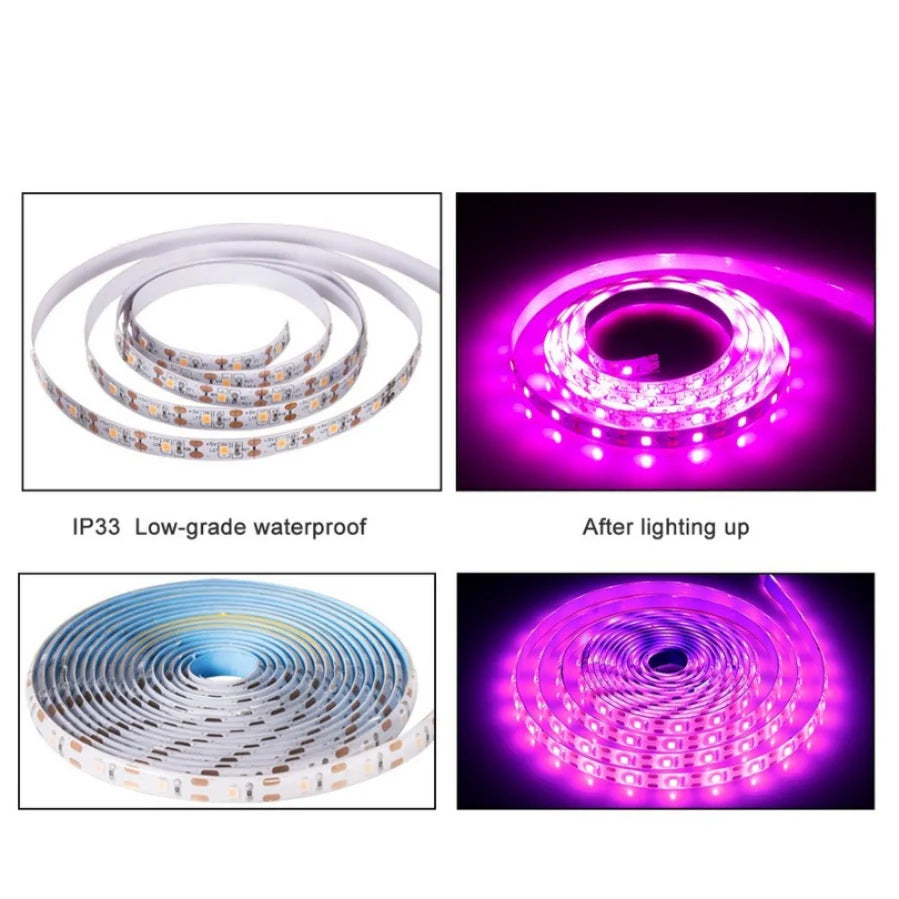 DC 5V USB LED Grow Light Full Spectrum 1-5m Plant Light