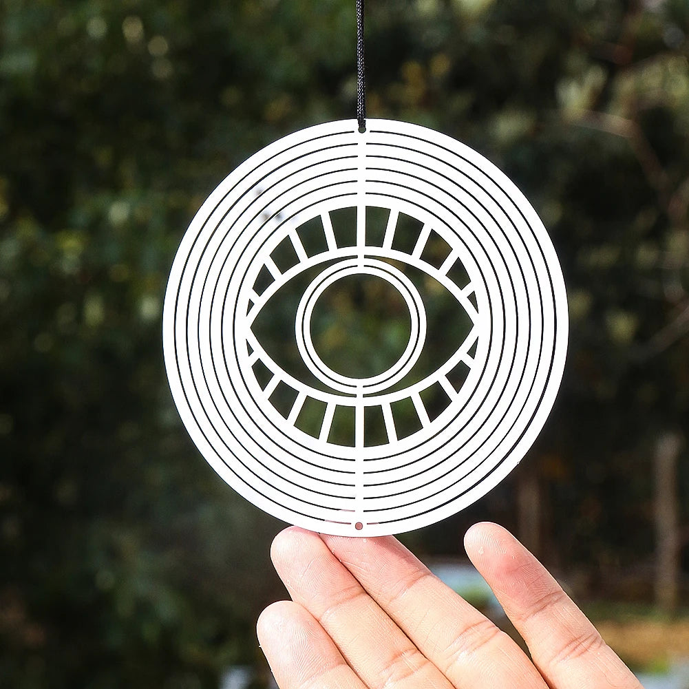 Turkish Devil Eye Wind Spinner Catcher