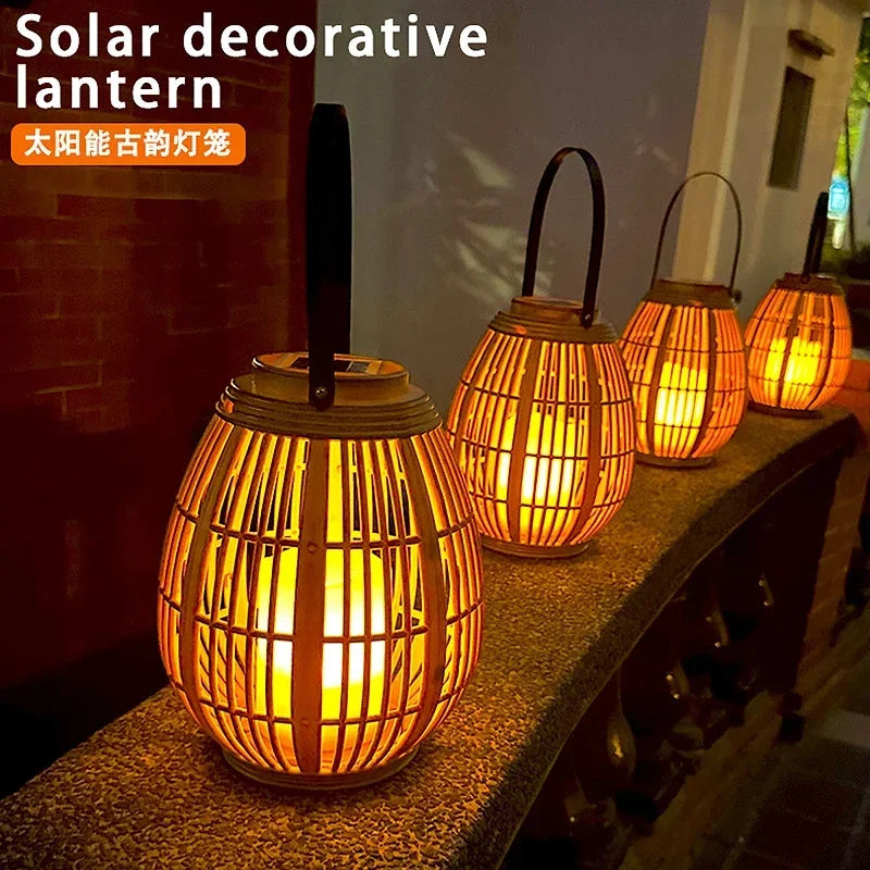 Outdoor Solar Imitation Lantern Garden Decoration