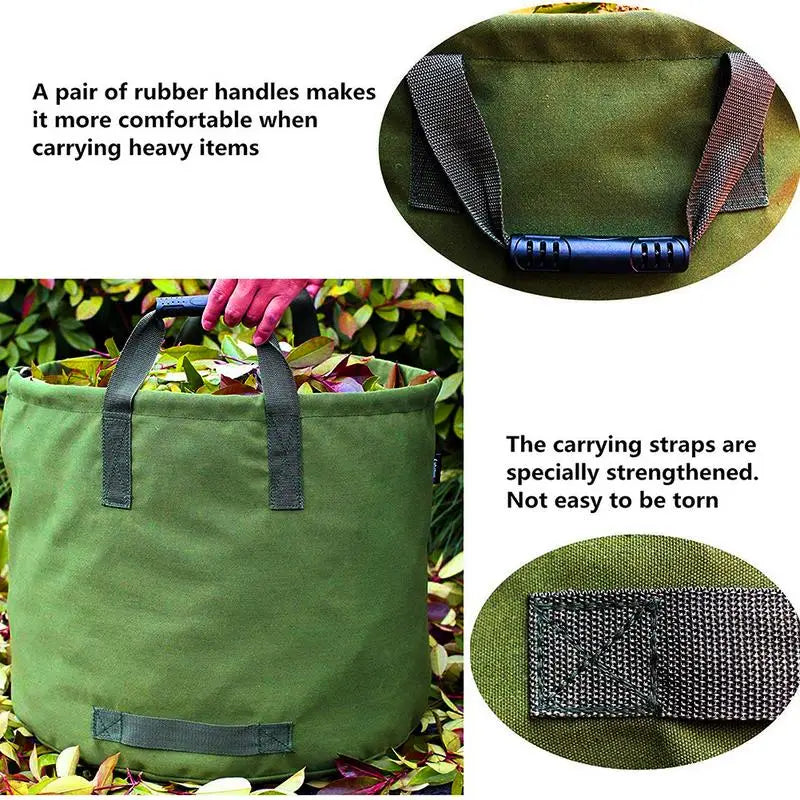 33 Gallons Large Capacity Garden Bag Reusable