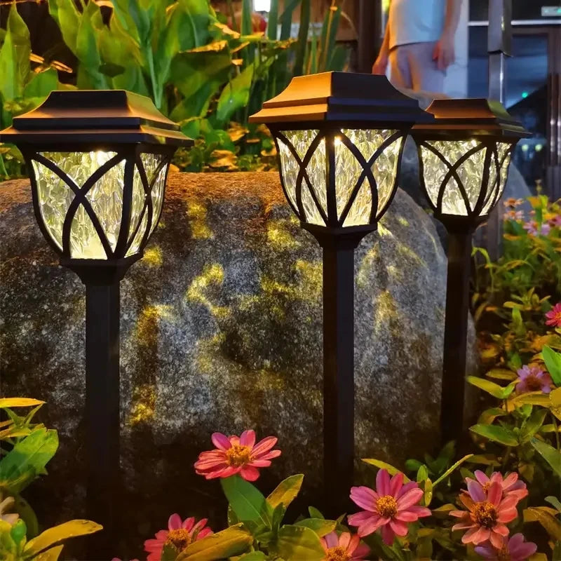 10 Pack Solar Yard Lights Pathway