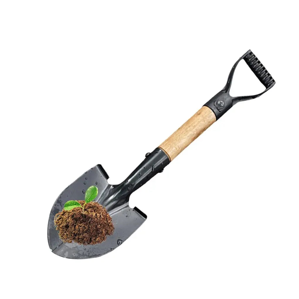 Digging Shovel D Wood Handle Non-slip Shovels