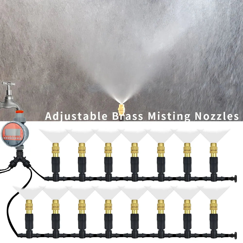 5M-30M Outdoor Misting Cooling System Garden Irrigation