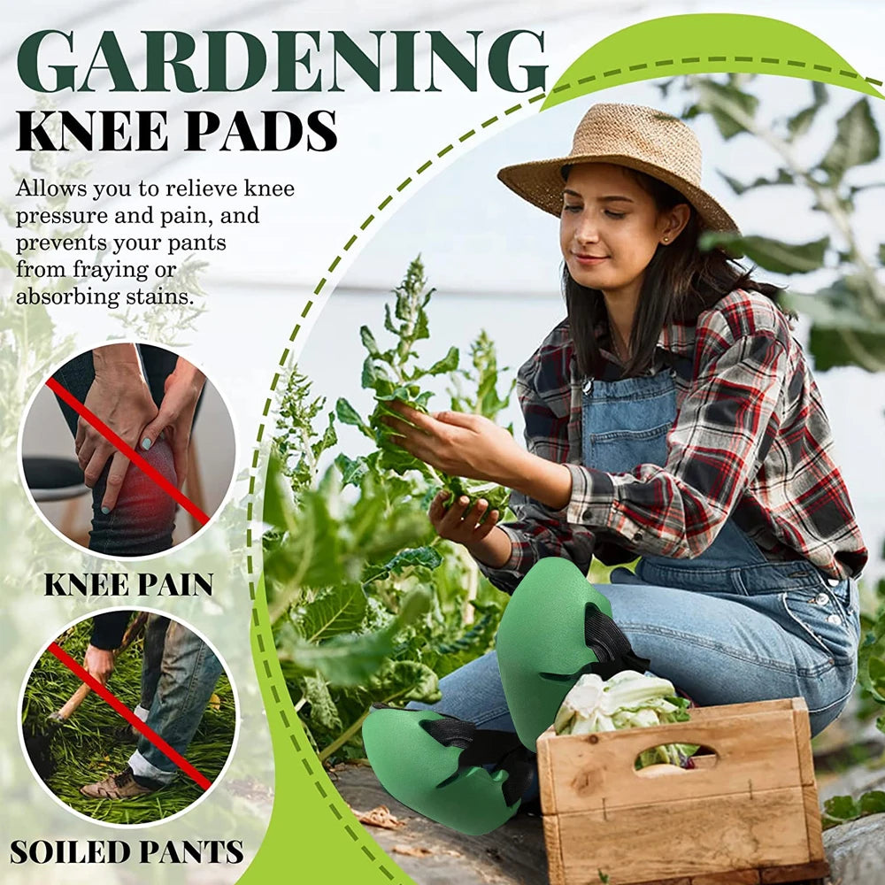 Garden Knee Pads - Work Knee Pads with Thick EVA Foam