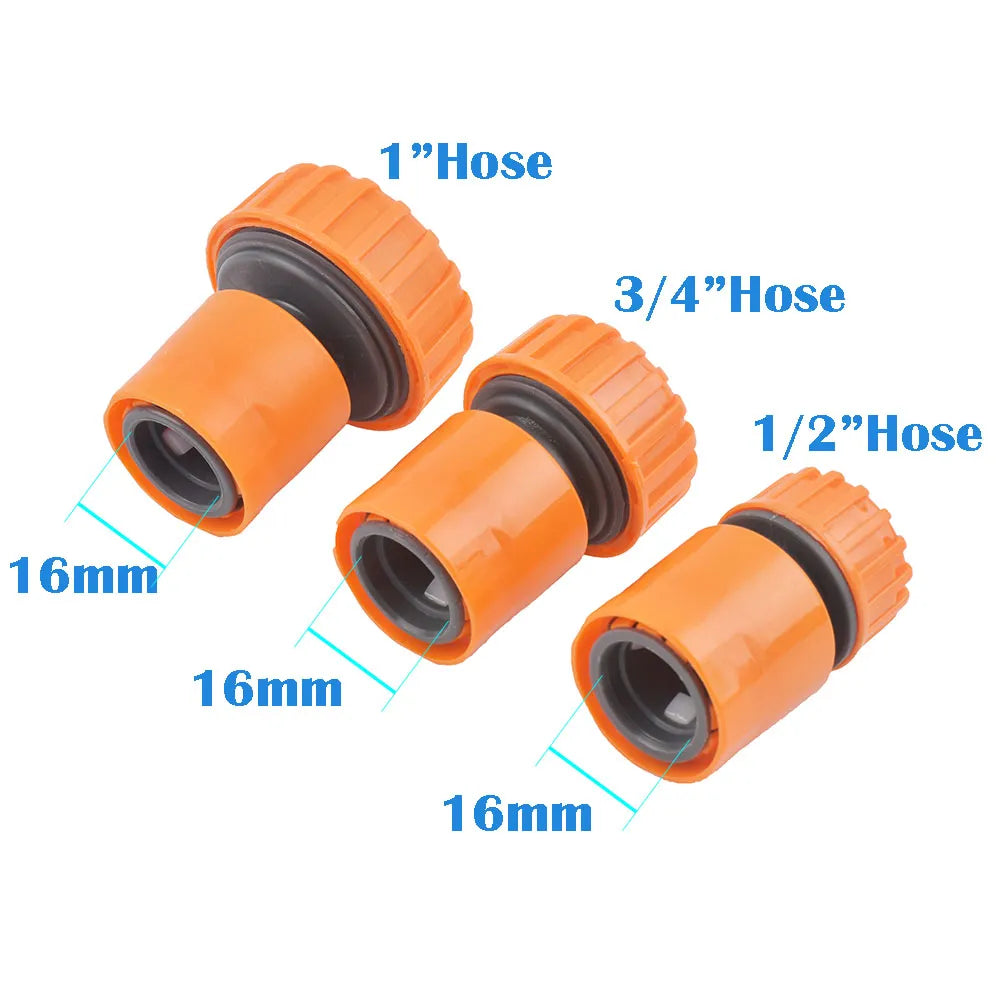 1/2 3/4 1 Inch Garden Hose Quick Connector Pipe Coupler