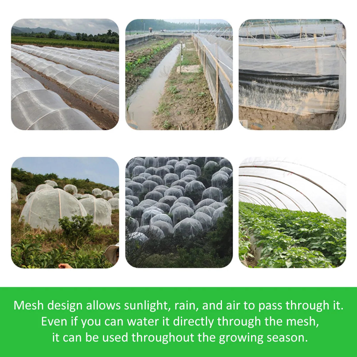 Garden Insect Protection Net Plant Vegetables Fruit Care Cover