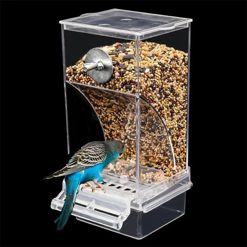 No Mess Bird Feeders Acrylic Seed