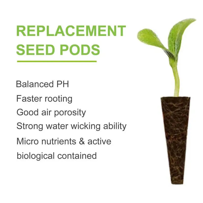 5/20 pcs Garden Planting Grow Sponge Seed Starter Pods