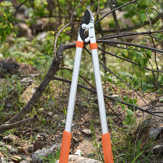 Long Length Hedge Anvil Shear Anti-Slip Grip Garden Pruning Hand Tool