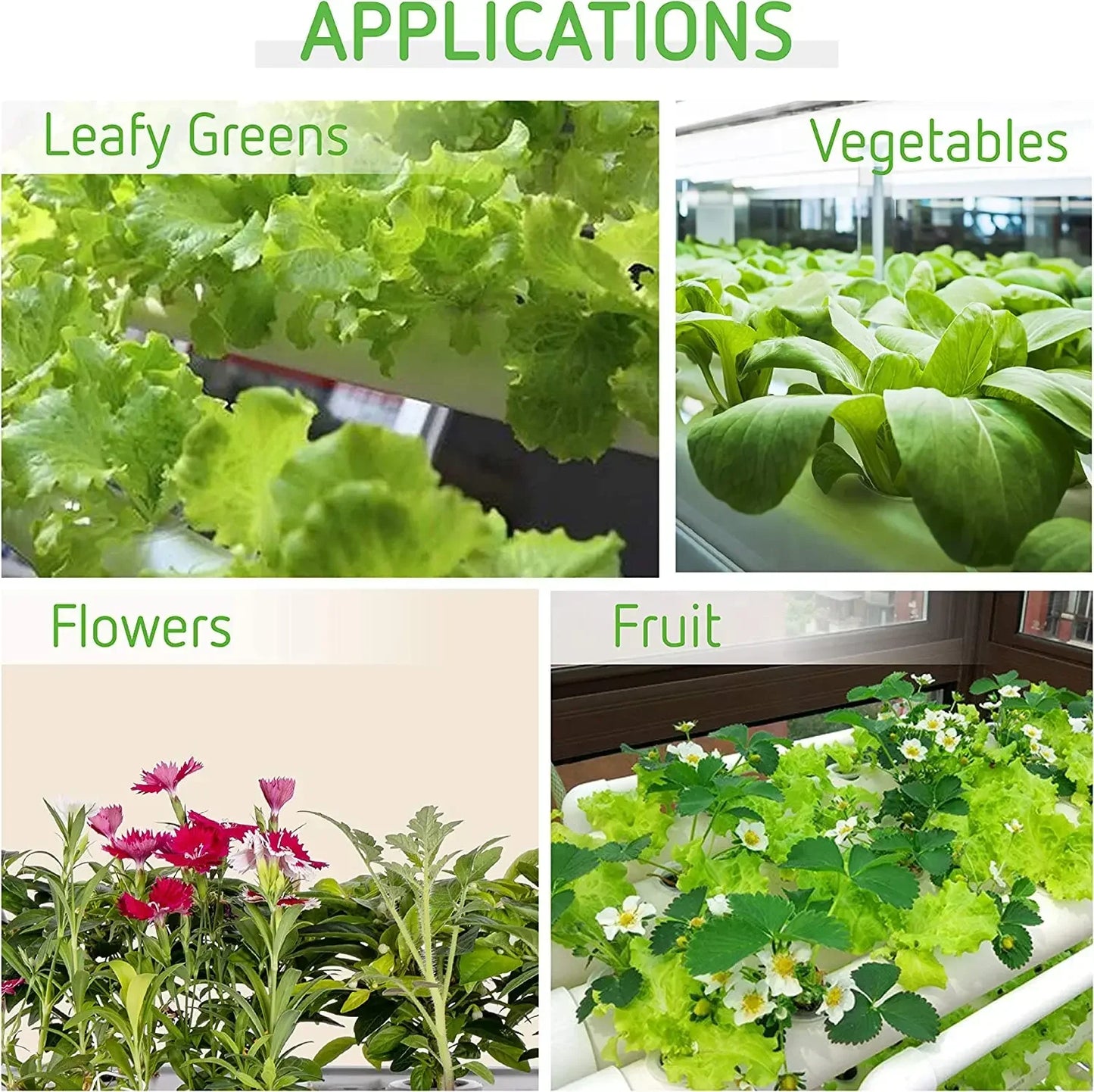 3-Layer/108 Sites Hydroponics System Growing Kits