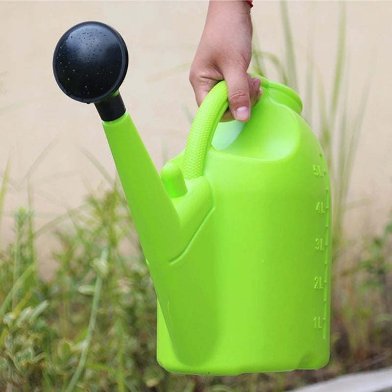 Garden Watering Can with Long Mouth Handle Large Capacity