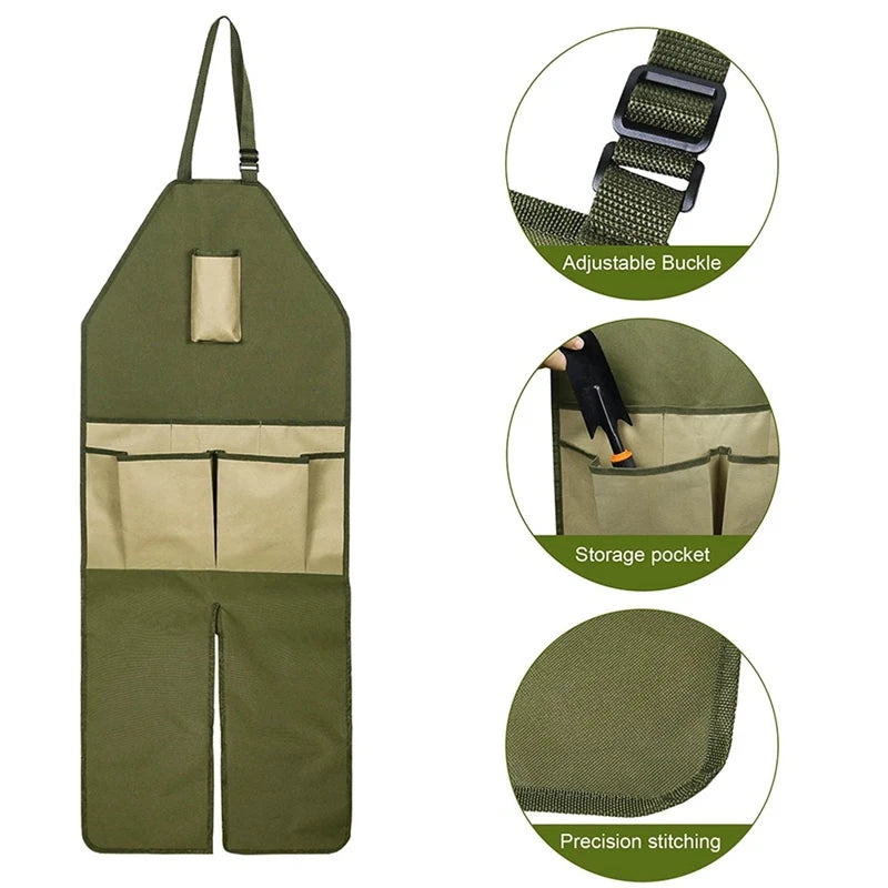 Wear-resistant Oxford Apron for Gardening Work