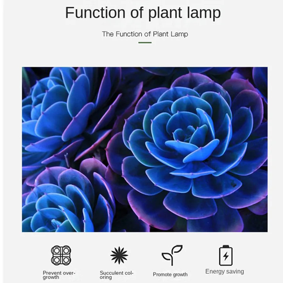 LED Full Spectrum Plant Lamp USB Grow Light Flexible LED