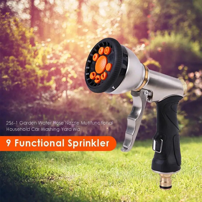 New High-Pressure Water Spray Gun Garden Watering Sprinkler