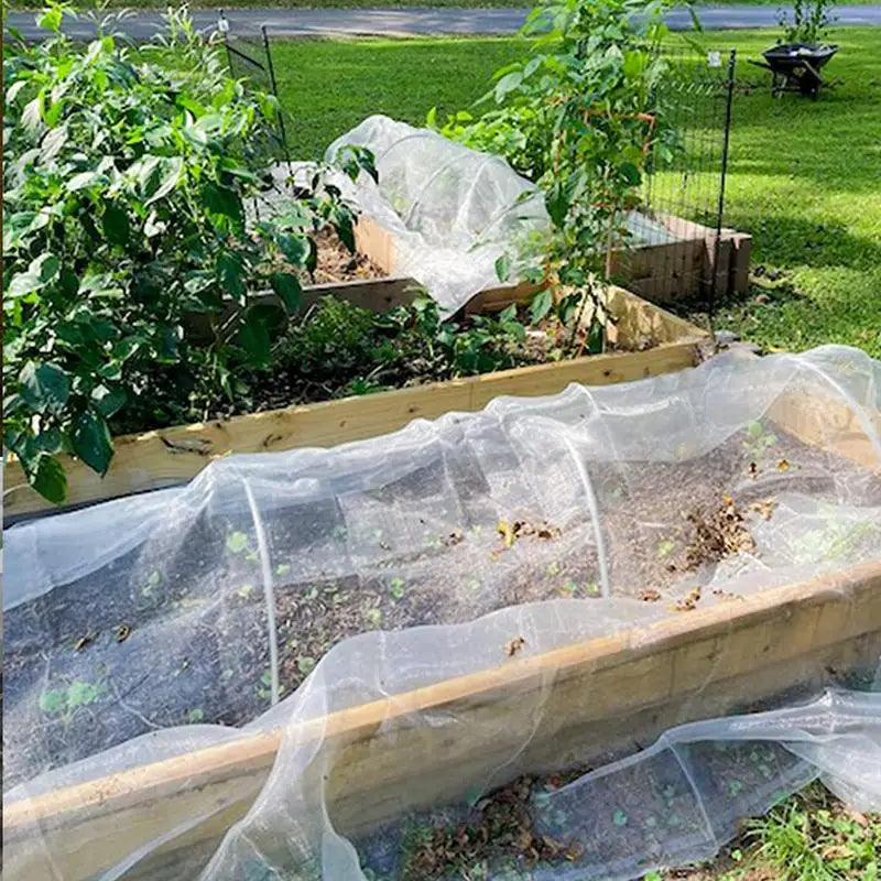 Greenhouse Hoops Grow Tunnel for Raised Beds
