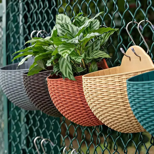 Flower Pot Wall-mounted Hanging Basket Flowerpot