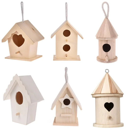 Creative Wooden Hummingbird House