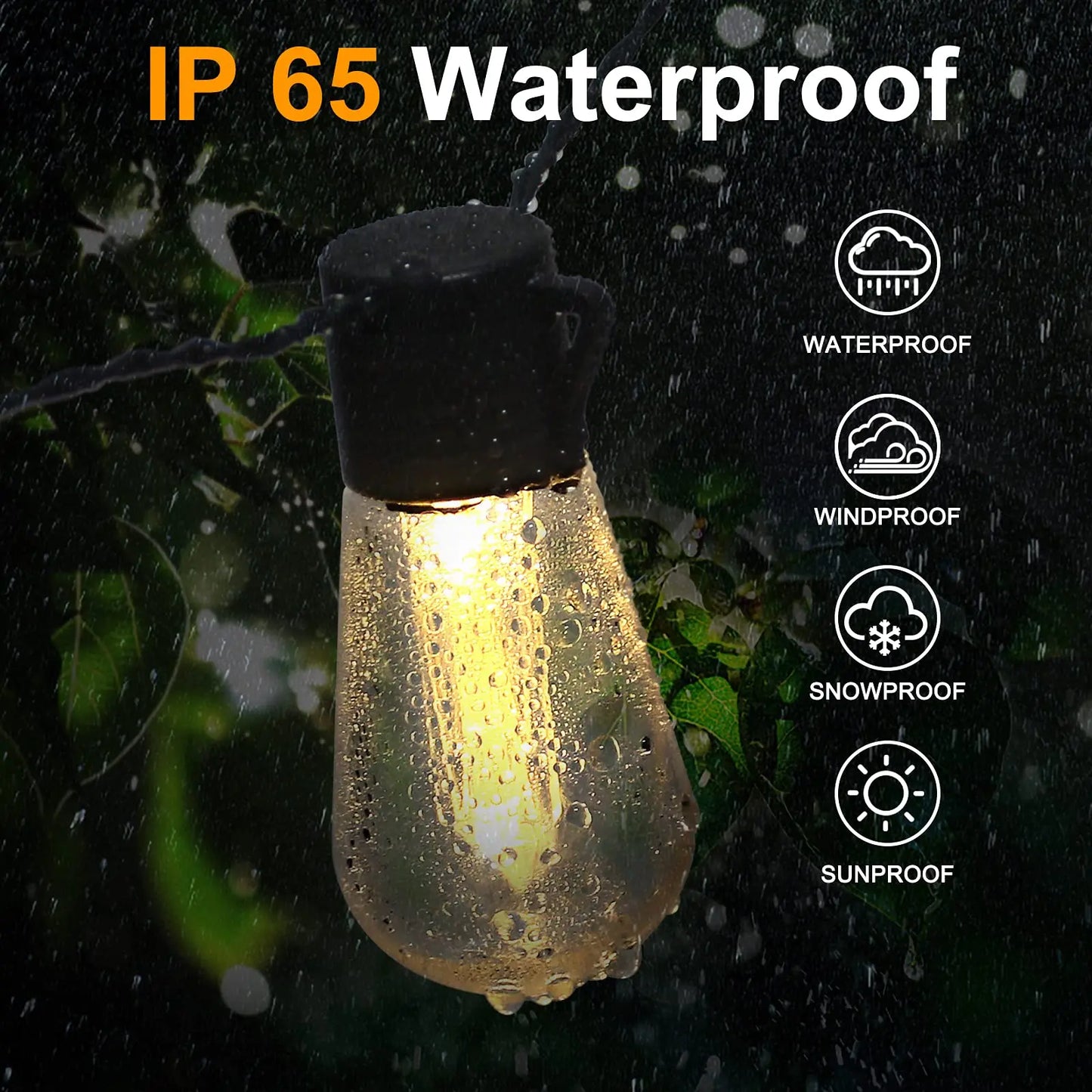 LED Solar String Light Outdoor IP65 Waterproof